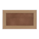 Espelho Retangular Basic com Moldura Branca 65x115cm