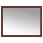 Espelho Retangular Com Moldura De Madeira Maciça 100cmx50cm D