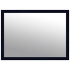 Espelho Retangular Com Moldura De Madeira Maciça 80cmx60cm De