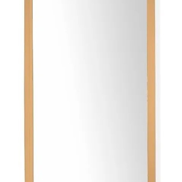 Espelho Retangular Com Moldura Em Metal 150 X 60 Cm - Cores D