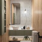 Espelho Retangular Com Moldura Em Metal 170 X 70 Cm - Cores -