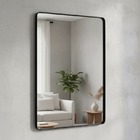 Espelho Retangular Grande Decorativo Para Banheiro Ou Sala Co