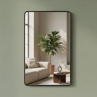 Espelho Retangular Grande Decorativo Para Banheiro Ou Sala Co