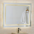 Espelho para Banheiro Retangular com LED 127V (110V) Antiembaçante 80x60cm Narcissus Dna Lustres