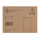 Espelho para Banheiro Retangular com LED a Pilha 80x60cm Gavix