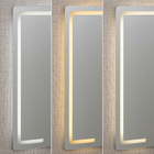 Espelho para Banheiro Retangular com LED a Pilha 80x60cm Gavix