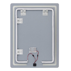 Espelho para Banheiro Retangular com LED a Pilha 80x60cm Gavix