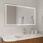 Espelho para Banheiro Retangular com LED Bivolt 100x60cm Gavix