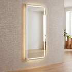 Espelho Corpo Inteiro Retangular com LED Bivolt 160x60cm Gavix