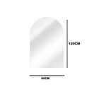 Espelho Retangular Oval Grande 120 X 60 Moderno Lapidado Com