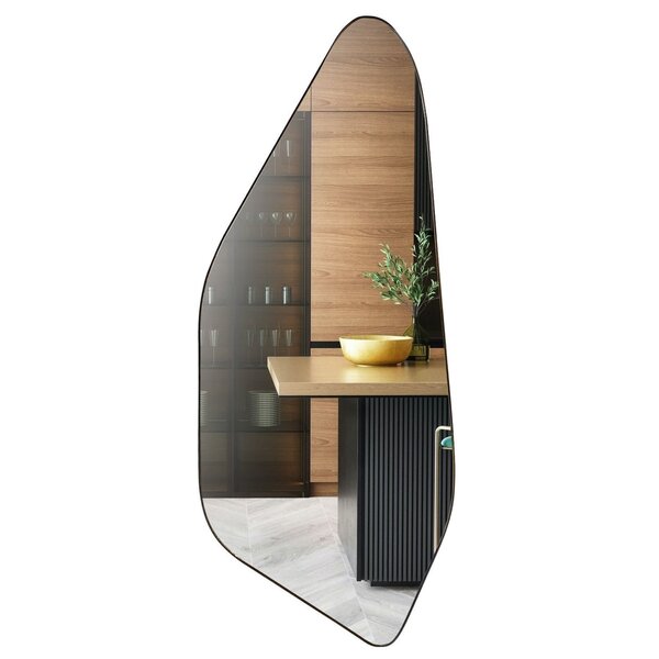 Espelho Retrô Corpo Inteiro Orgânico 170x70 Rei Dos Vidros Pr