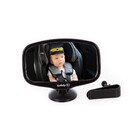 Espelho Retrovisor Bebê Extra Para Carro Preto - Safety