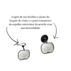 Espelho Retrovisor Para Carro Buba