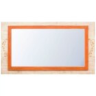 Espelho Rústico Com Moldura 184cm X 72cn Decore Pronto Branco