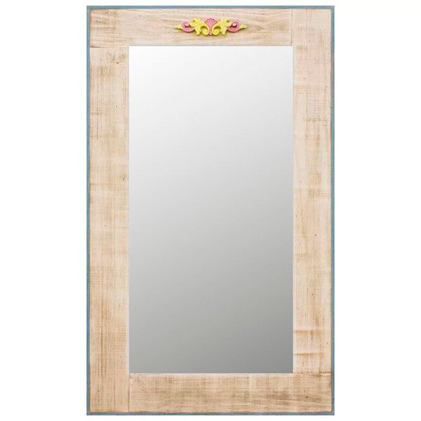 Espelho Rústico Com Moldura Aplique 64cm X 84cm Decore Pronto