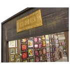 Espelho Rústico Com Moldura Aplique 72cm X 104cm Decore Pront