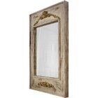 Espelho Rústico Com Moldura Envelhecida E Apliques 122cm X 24