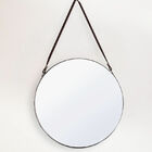 Espelho Style Redondo Preto 40cm Jolitex