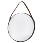 Espelho Style Redondo Preto 40cm Jolitex