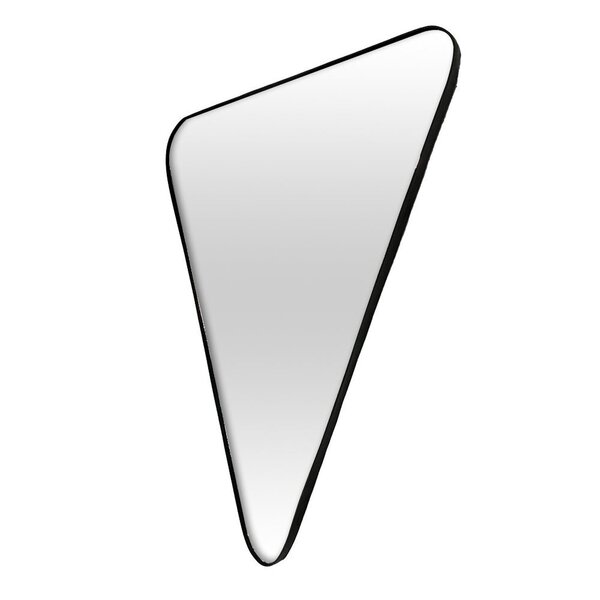 Espelho Triangular 78x62cm Com Suporte Para Decorar Sala, Qua