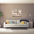 Espelho Veneziano Decorativo Sala 90x160 38131 Prata