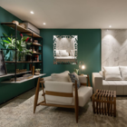 Espelho Veneziano Decorativo Sala Quarto 75x90 3802 Prata