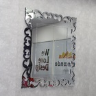 Espelho Veneziano Decorativo Sala Quarto 75x90 3802 Prata