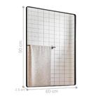 Espelho Vintage Decorativo Cecília Preto