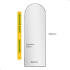 Espelho Vitral 150x50cm Com Suporte De Chão Estilo Pinterest