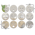Espelhos Decorativos Acrílico Kit Emojis