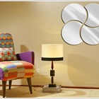 Espelhos Decorativos De Acrílico Kit Meia Lua Tamanho 85 Cm