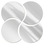 Espelhos Decorativos De Acrílico Meia Lua 45 Cm