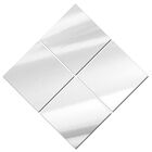 Espelhos Decorativos De Vidro Diagonal Sala Quarto Escritório