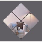 Espelhos Decorativos Em Acrílico Sala Quarto Escritório 70 X