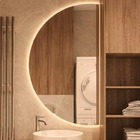 Espelhos Led 90 X 45  luz neutra 4000k Decorativo Flutuante R