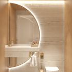 Espelhos Led  63x126  luz neutra 4000k Decorativo Flutuante R