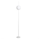 Espeto Balizador 1 Lâmpada Branco Alumínio Clean Lines 90cm Ideal Iluminação