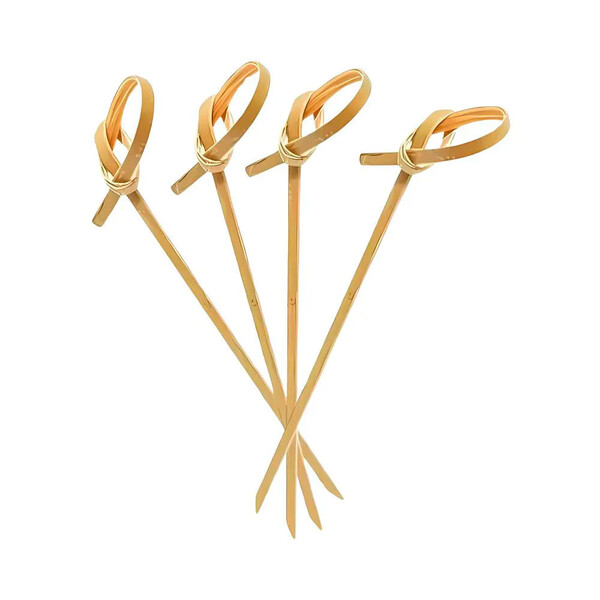 Espeto De Bambu Knotted Sticks 15cm C/50 - Mello