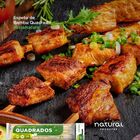 Espeto De Bambu Quadrado 30cm C/ 50 Unidades