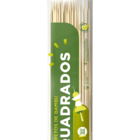 Espeto De Bambu Quadrado 30cm C/ 50 Unidades