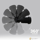 Espeto De Jardim Verde 5w Bivolt