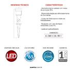 Espeto de LED hummer IP65 5w branco quente AVANT
