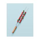 Espeto Duplo Para Churrasco 75cm