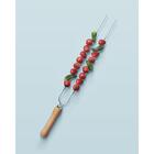 Espeto Duplo Para Churrasco 85cm Mor