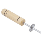 Espeto Giratório Aço Cromado Trident 63cm Artmill