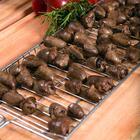 Espeto Grelha Churrasqueira Para Coração De Galinha Frango Em