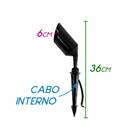 Espeto Jardim Em Abs Para Lâmpada Dicroica Mr16 St1899