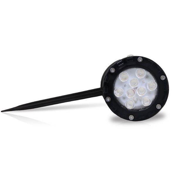 Espeto Led 10w Para Jardim 12v Rgb 45°