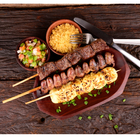 Espeto para Churrasco Bambu 25cm 100 peças Naterial