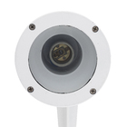 Espeto para Jardim 1 Lâmpada Branco IP65 Metalfran